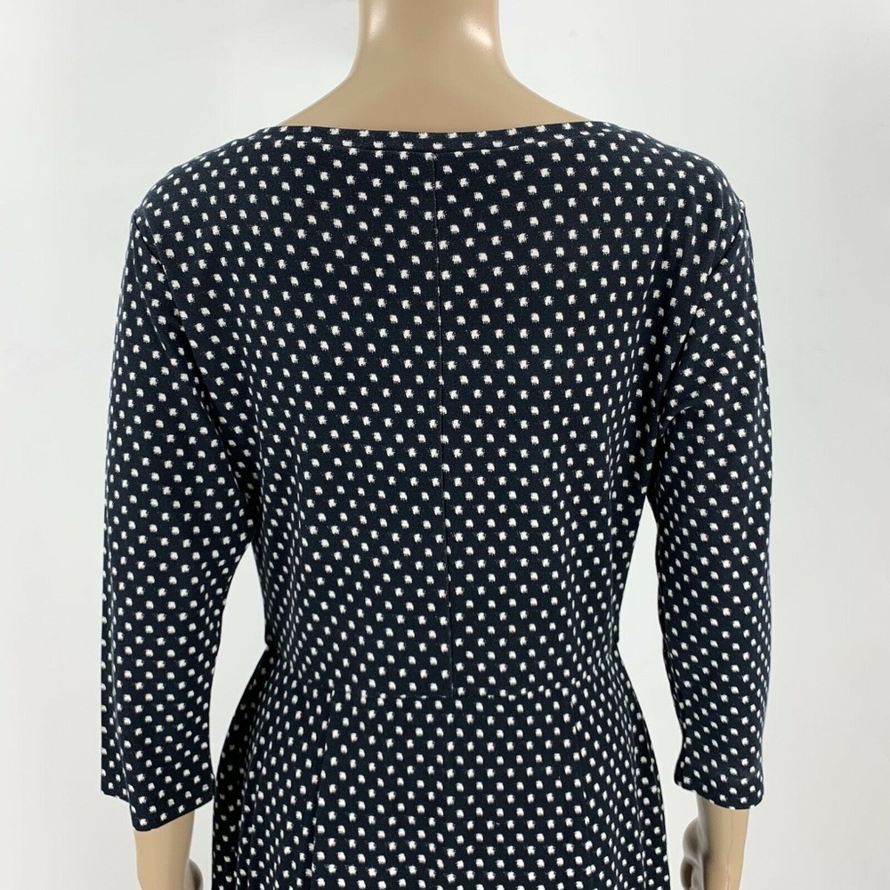 Weekend Max Mara Dress Sheath Blue Viscose Stretch - Picture 6 of 8